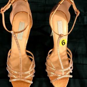 Lovely Brand New strappy Heels by Betsy Johnson